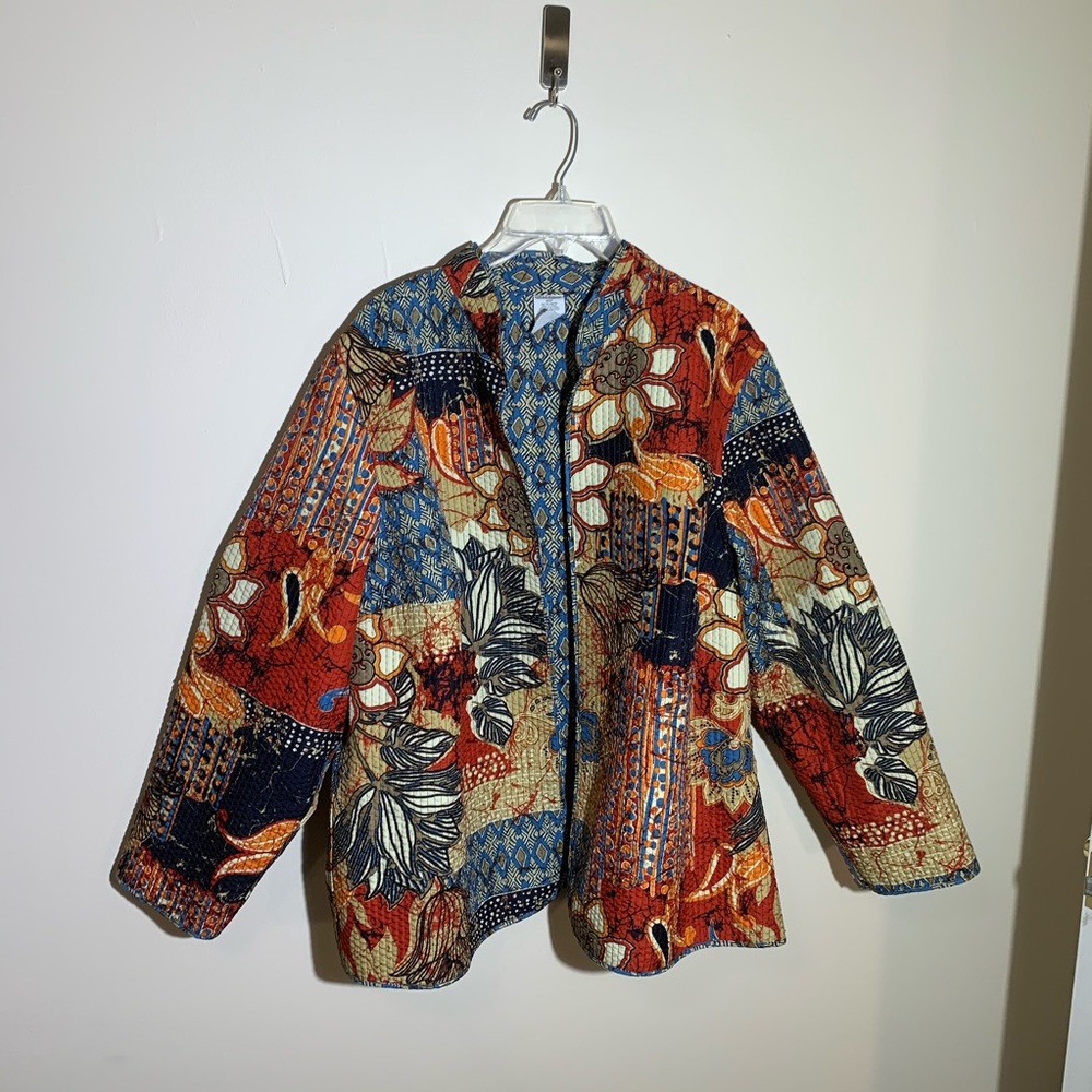 Plus sz 20 Alfred Dunner jacket reversible. A8